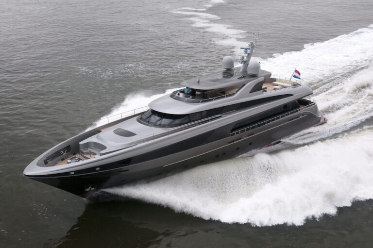 Motor Yacht Lucia M - Photo Credit to E.J. Bruinekool