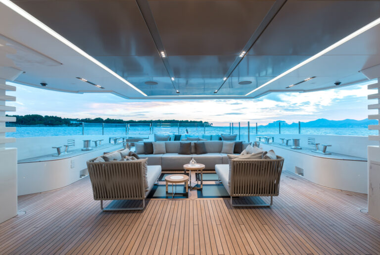 Motor Yacht OURANOS By Admiral Yachts - Aft Deck
