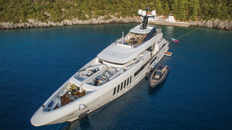 Motor Yacht OURANOS Moored By Admiral Yachts