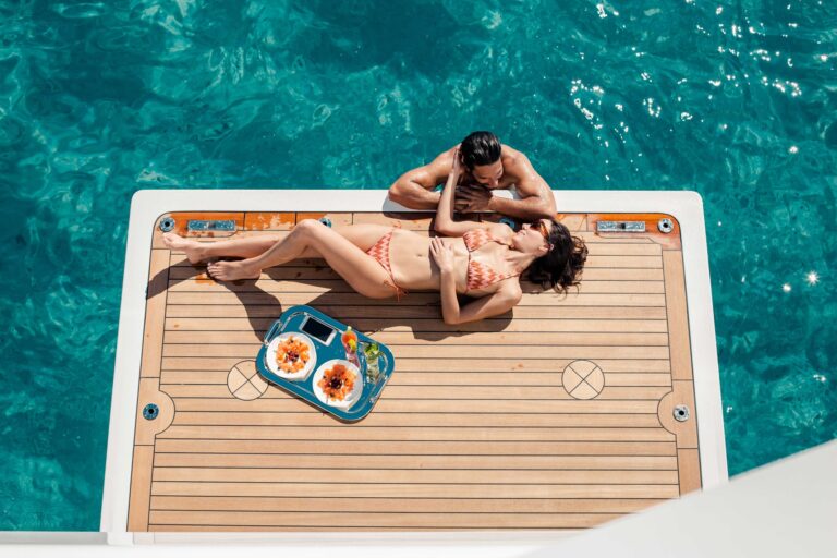 Motor Yacht OURANOS Swim Platform By Admiral Yachts
