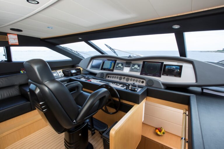 Motor Yacht SANS ABRI - Pilot house