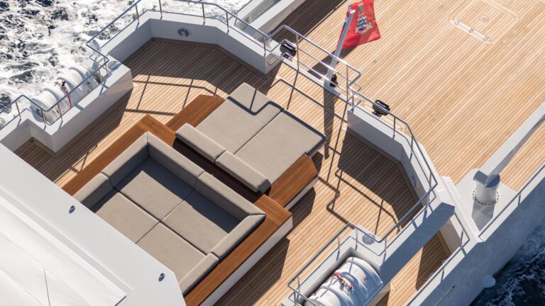 Motor Yacht Sexy Fish - Tansu Yachts - sunbathing area