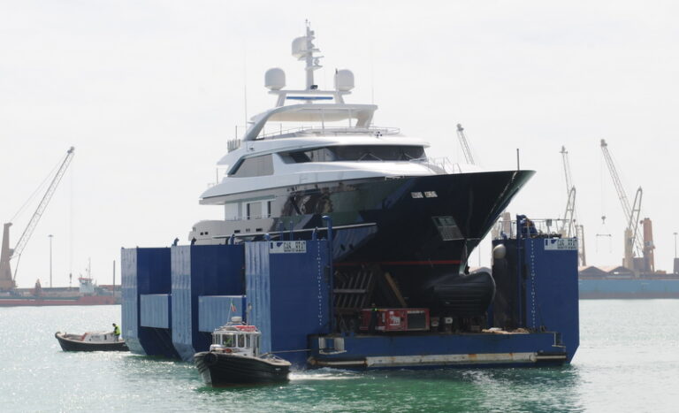Motor Yacht Starling launch 5th Sanlorenzo 46 Steel