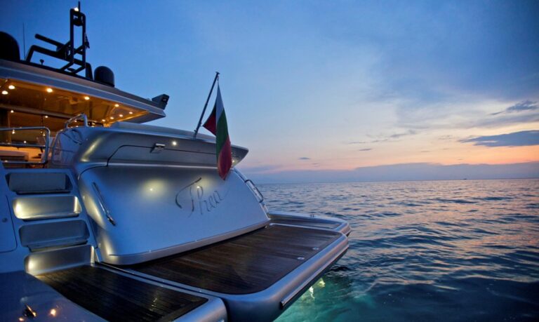 Motor Yacht THEA -  Aft View