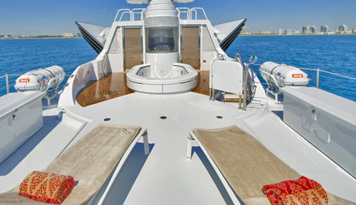 Motor Yacht Triumphant Lady - Sundeck