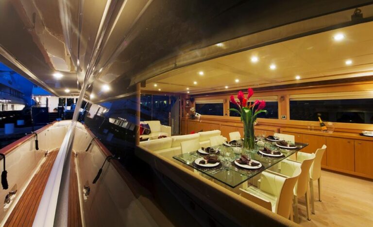 Motor Yacht ZIACANAIA - Dining