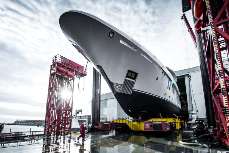 Motor Yacht AMELS 200 Hull 1 Launch