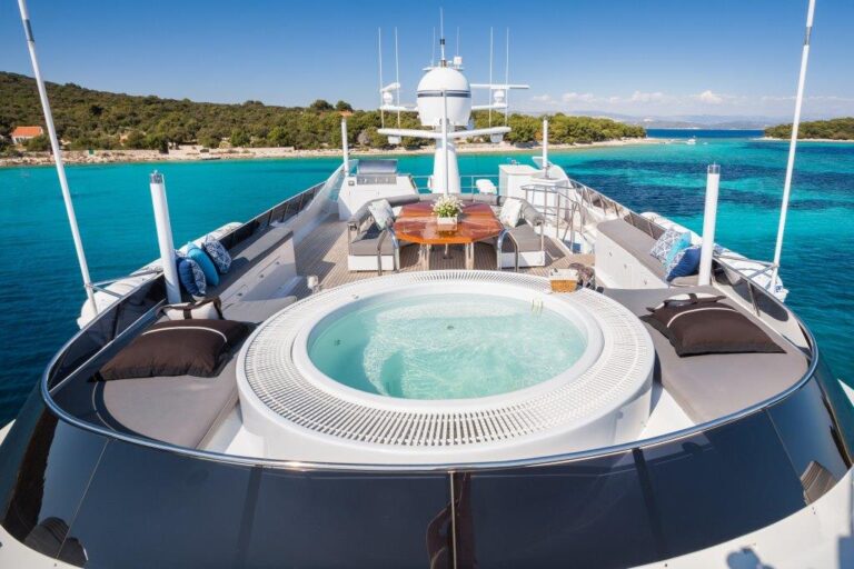 Motor yacht BRAZIL - Sundeck view aft