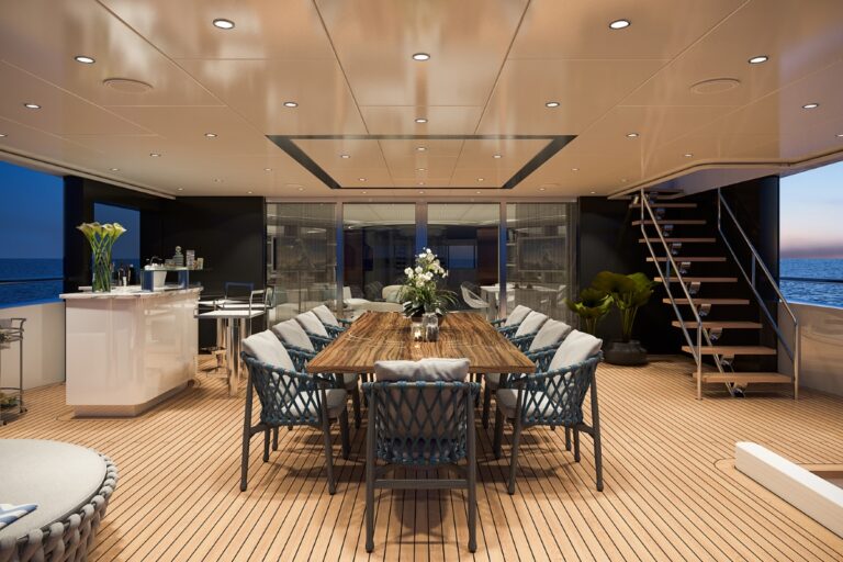 Motor yacht Bilgin 156 - alfresco, exterior