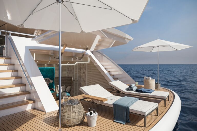 Motor yacht Bilgin 156 - beach cub