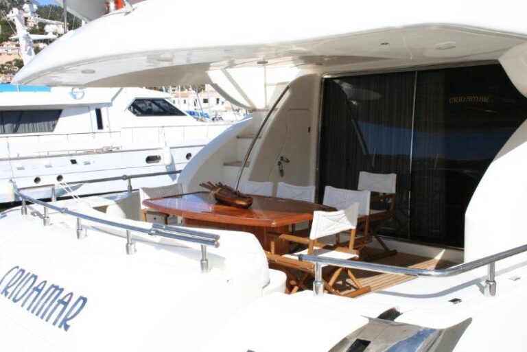 Motor yacht CRIDAMAR -  Aft Deck