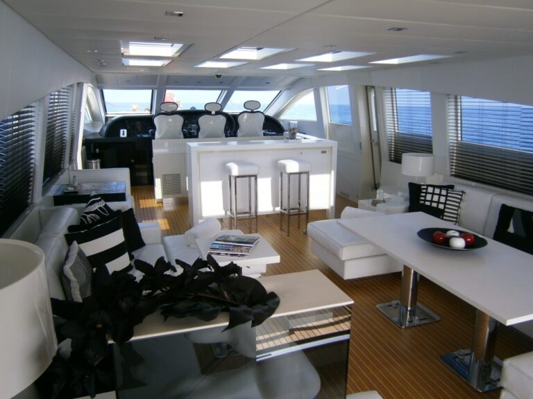 Motor yacht FRIDAY -  Salon looking forward