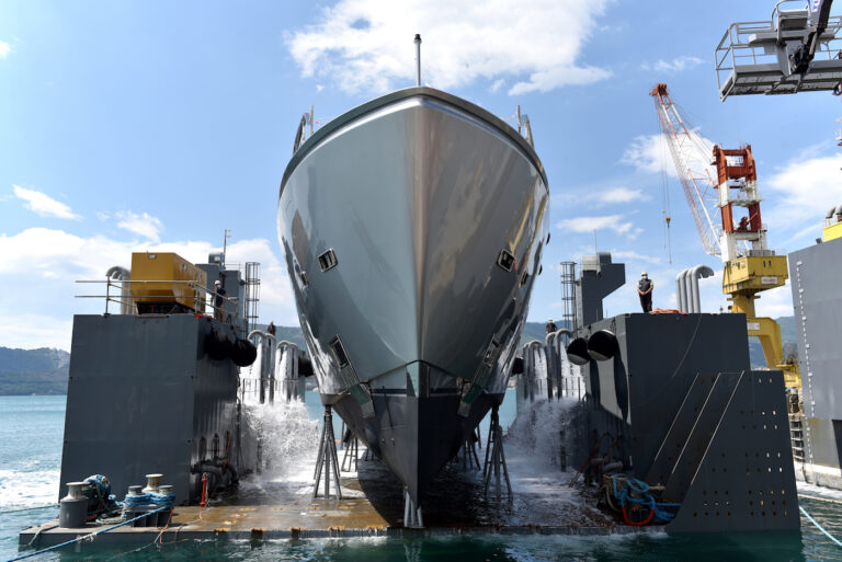 Motor Yacht H1 At Launch