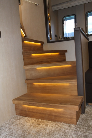 Motor yacht IROCK -  Guest Staircase