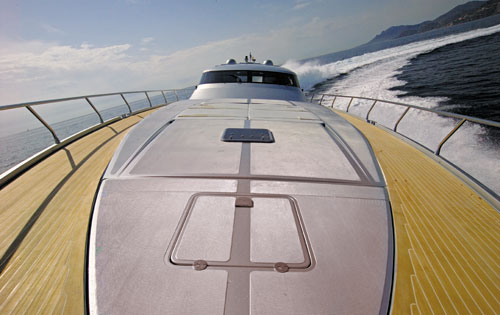 Motor yacht K BLU -  Foredeck