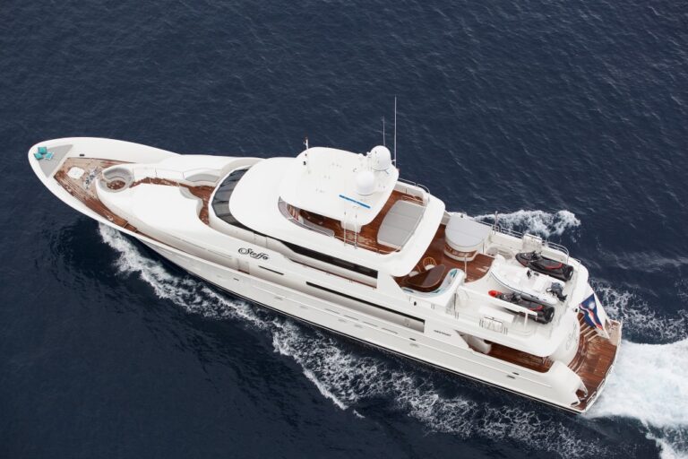 Motor yacht KEMOSBE - Aerial view