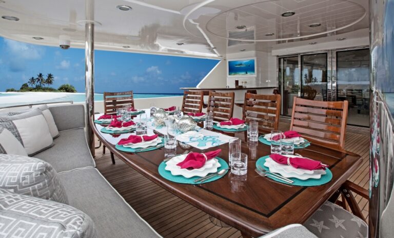 Motor yacht KEMOSBE - Main deck aft