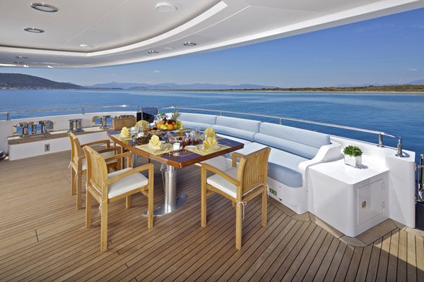 Motor yacht ORAMA -  Aft Deck