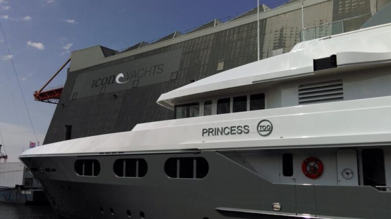 Motor yacht Princess Too after her major refit