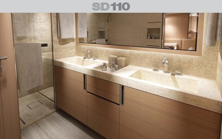 Motor yacht SD110 Bathroom