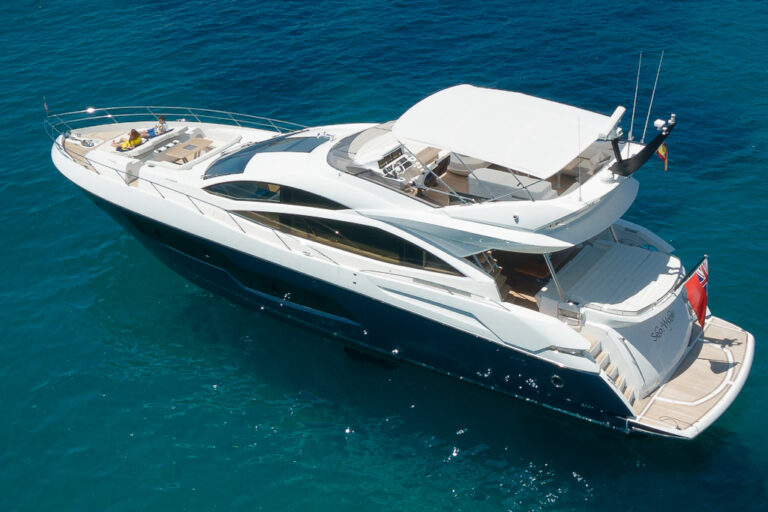 Motor yacht SEAWATER - Aerial view