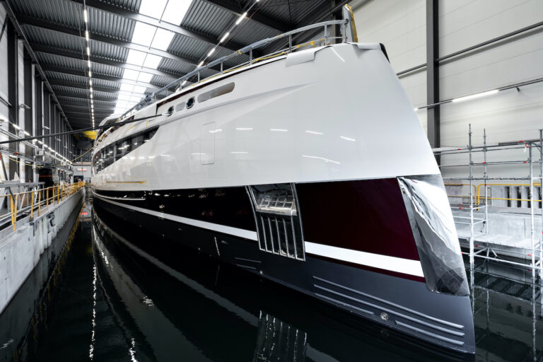 Motor Yacht SPARTA On Water At Heesen Yachts