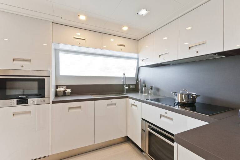 N33 Crescendo by Custom Line - Ferretti - Yacht Ziacanaia - Galley