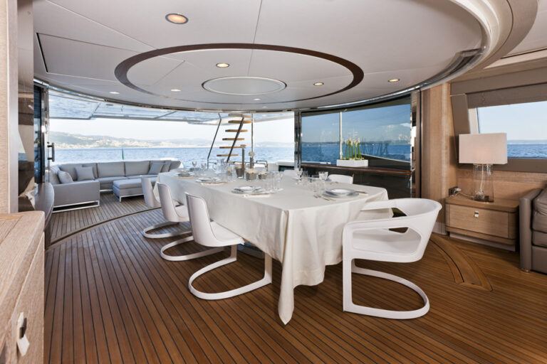 N33 Yacht Ziacanaia by Ferrettti Custom Line - Living Area