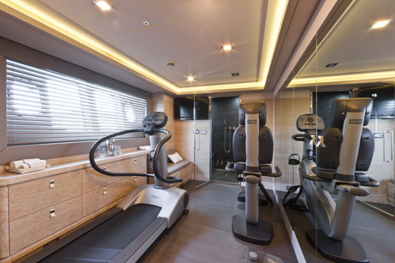 N33 ZIACANAIA Superyacht - Gym
