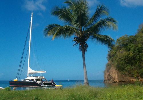NAHEMA IV - At Anchor