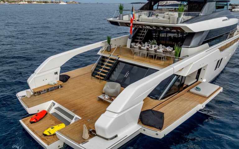 Aft Deck With Water Toys