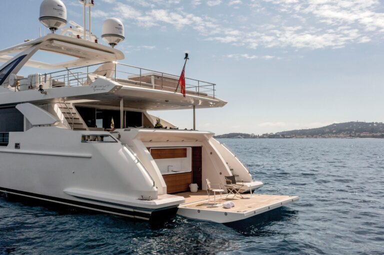 Aft Deck Relaxation Area