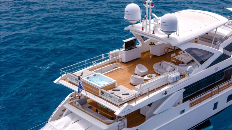 Aft Deck Relaxation Area