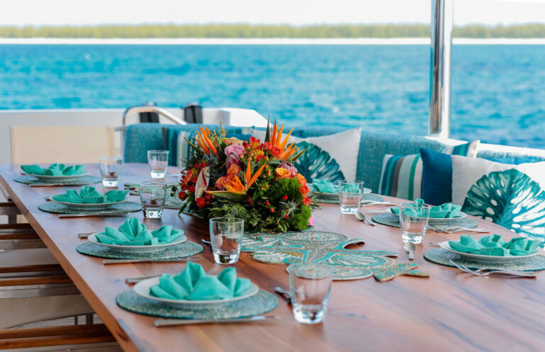 Al Fresco Dining Set Up