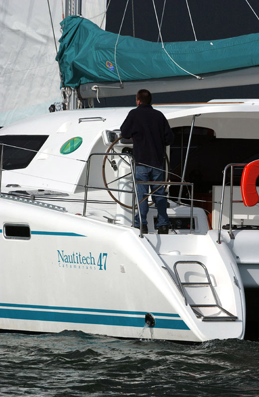 Nautitech 47 - helm