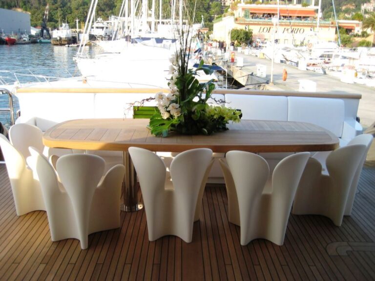 ODYSSEY - The Aft Deck Seating and Dining