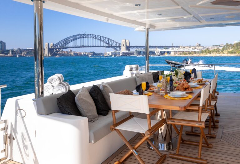 Alfresco Dining Set Up