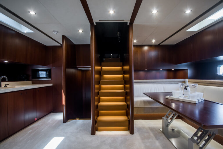 Galley And Dining Area