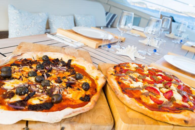 Fresh pizza