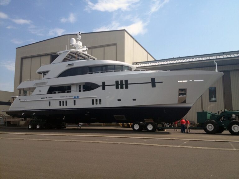 Ocean Alexander 120 Tri Level Yacht Image courtesy of Ocean Alexander