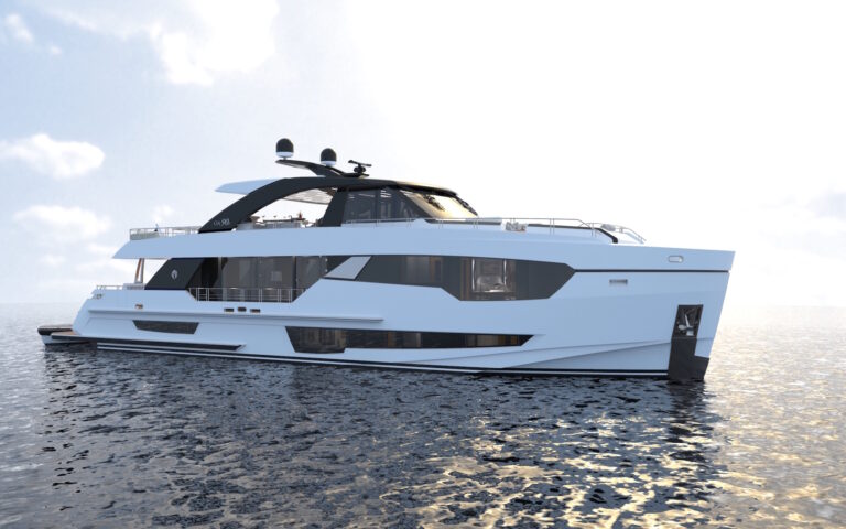 Ocean Alexander OA90r OPEN FWD View