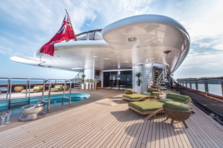 Oceanco Yacht NIRVANA - Aft Deck