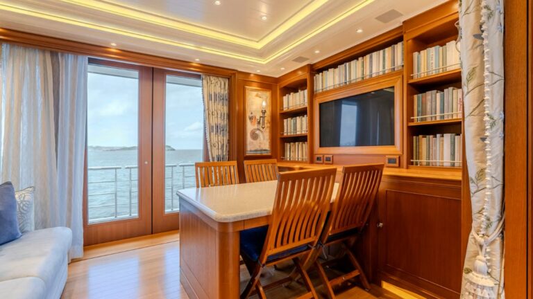 Office And Convertible Stateroom With Sea Views