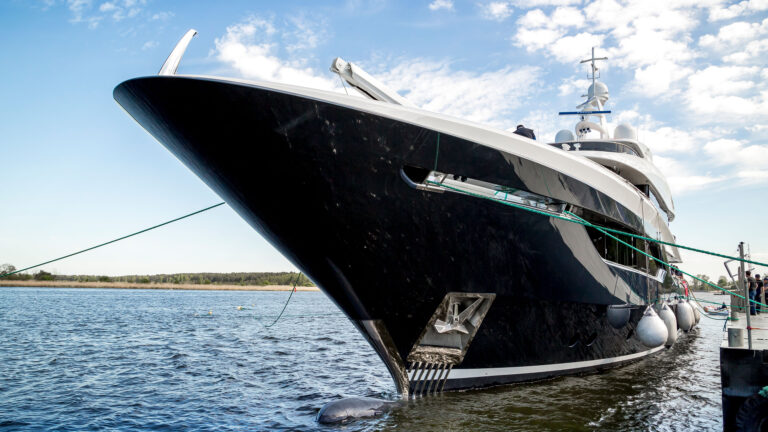 Official Launch Of Motor Yacht Viatoris At Conrad Shipyard