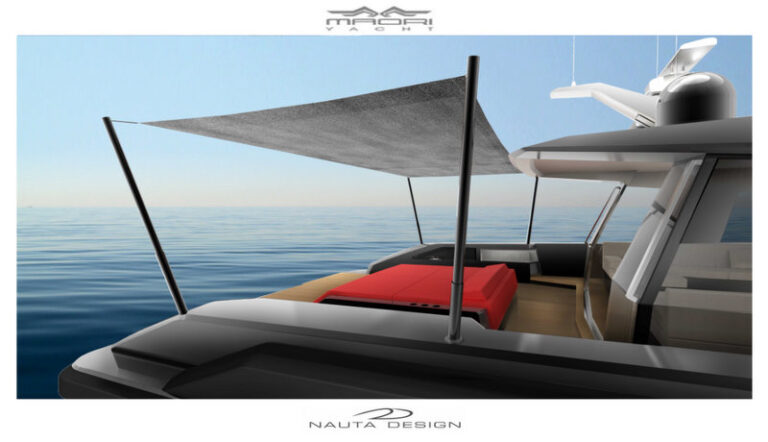On board 78 Maori Yacht Blackmail