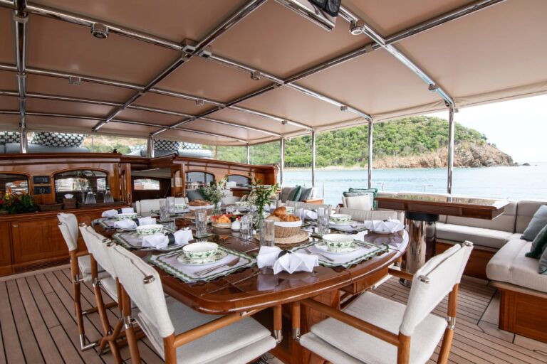 Open Deck Dining Area