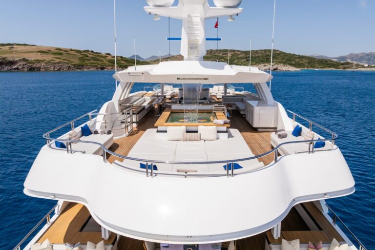 Open Deck Relaxation Area With Sea Views