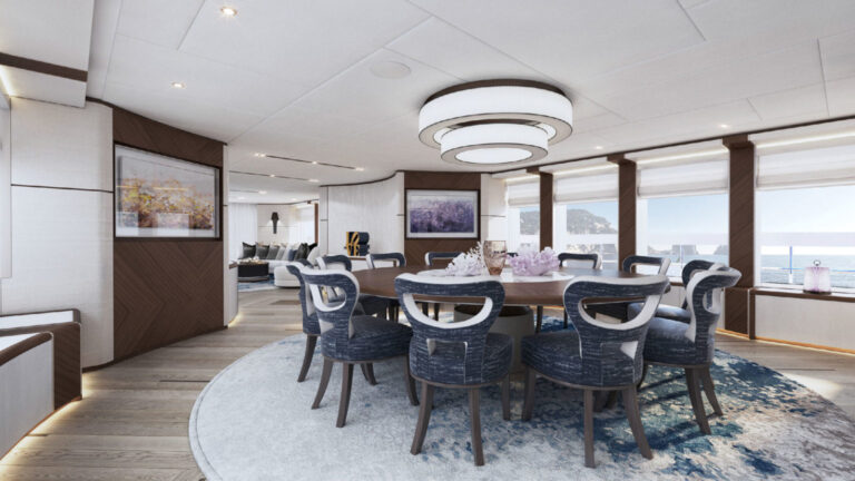 Open Plan Main Salon Dining