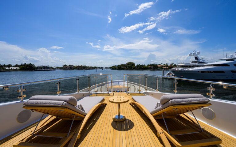 Open Sundeck With Sea Views