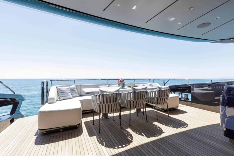 Opendeck Dining Area With Sea Views